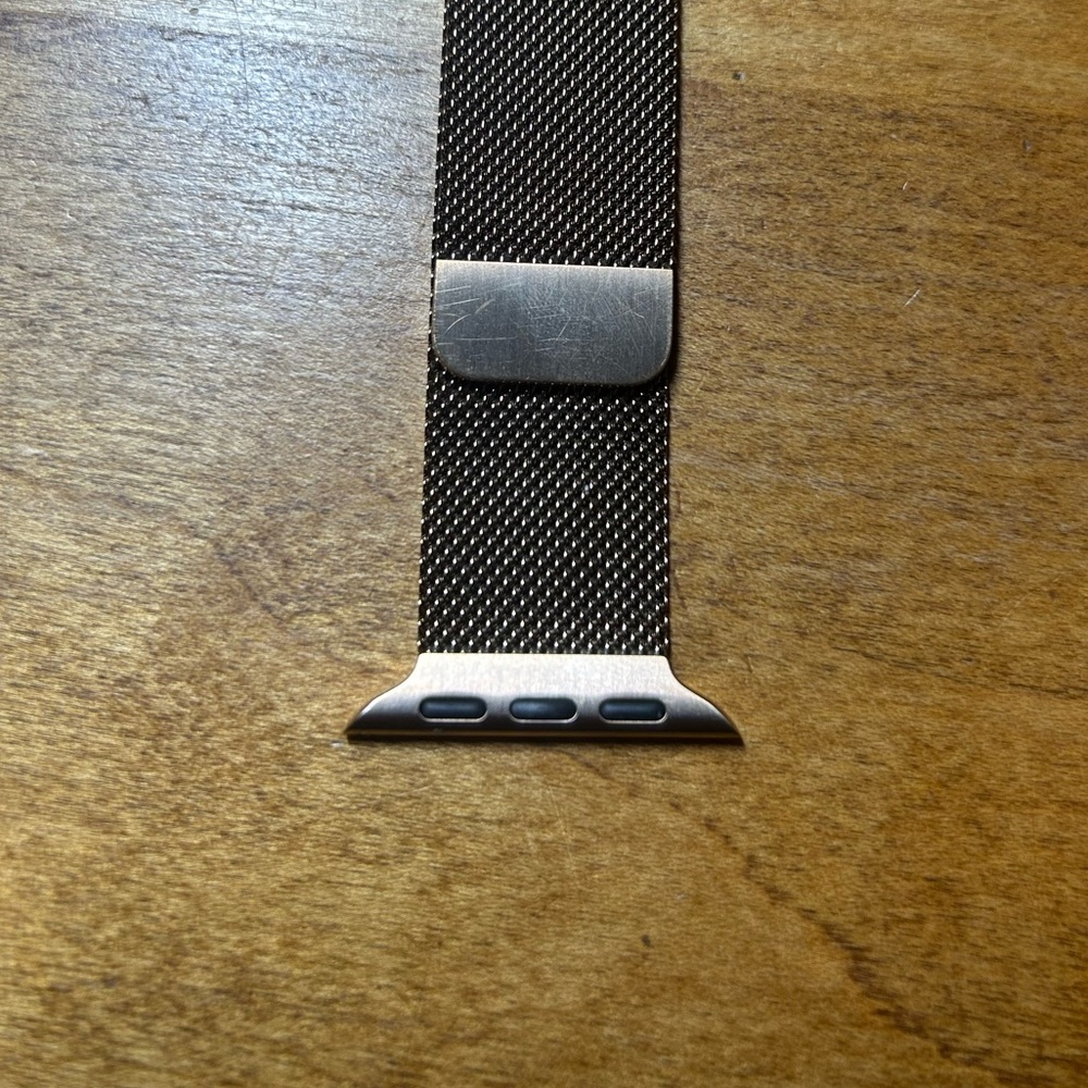 Apple Watch Band 40mm Gold Milanese Loop - Picture 2 of 6